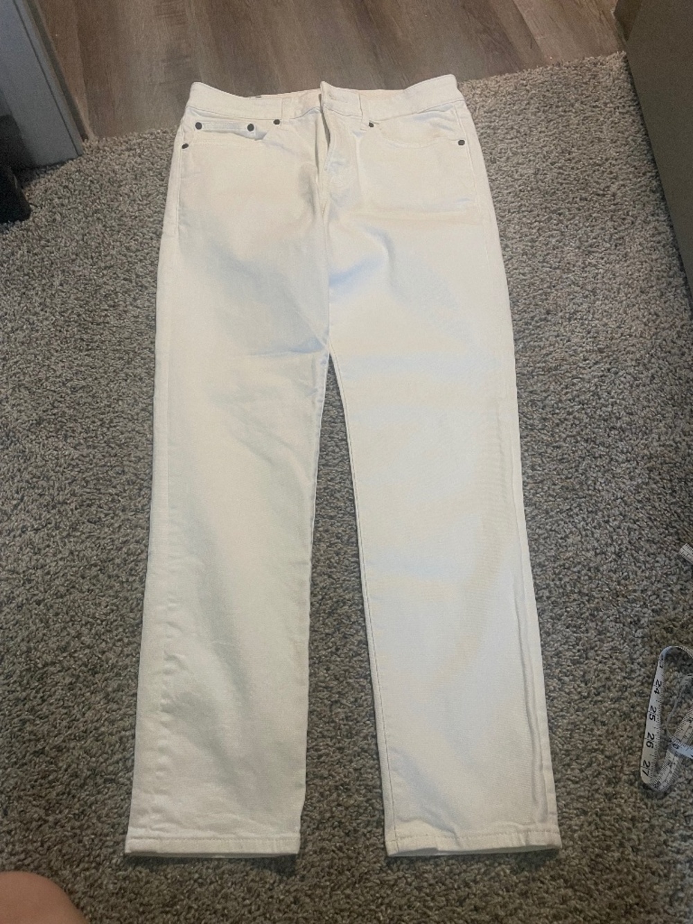 30x30 white express slim men’s jeans
